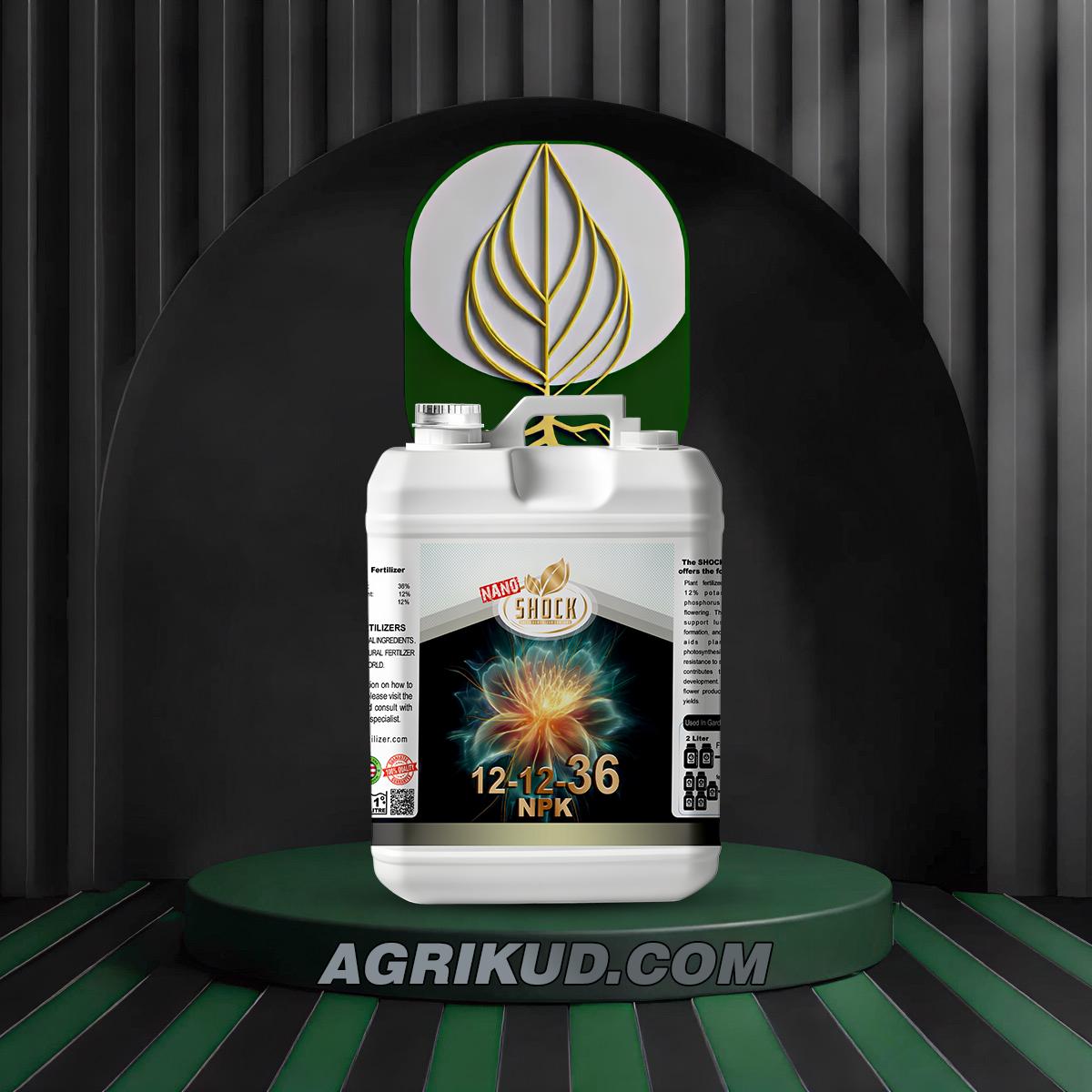 کود گلدهی (۱۲-۱۲-۳۶) شوک ۵ لیتری کود گلدهی (۱۲-۱۲-۳۶) شوک ۵ لیتری