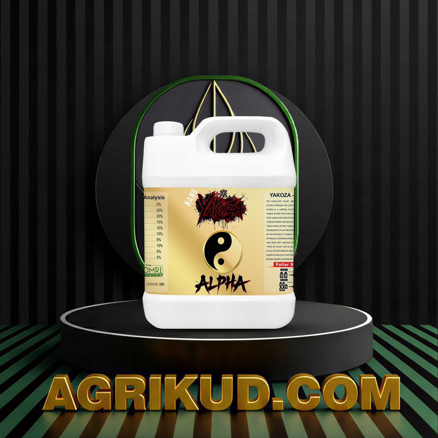 کود کامل آلفا یاکوزا (آلفا) 5 لیتری کود کامل آلفا یاکوزا (آلفا) 5 لیتری